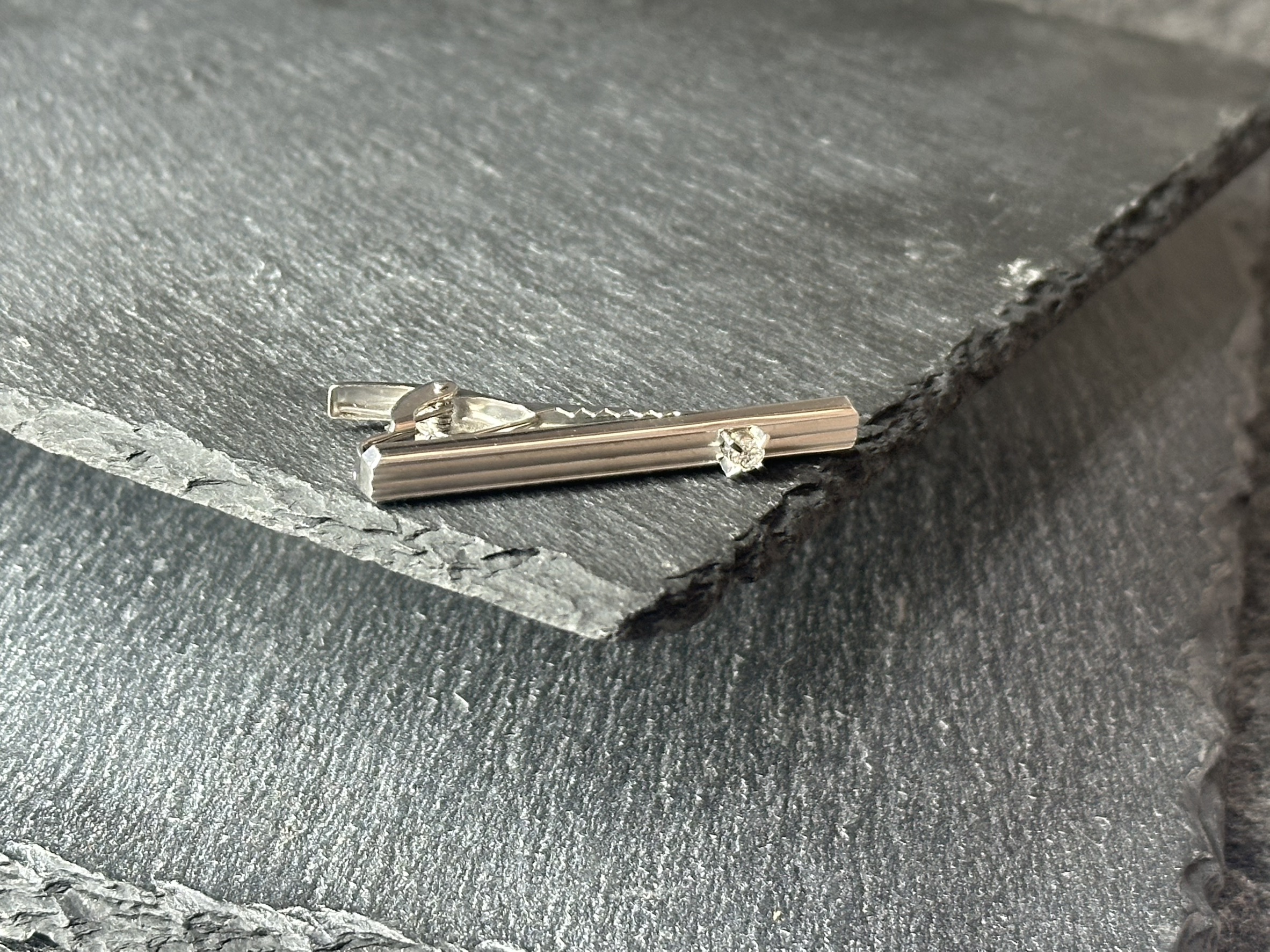 ダイヤ付きのネクタイピン お買取りさせていただきました！