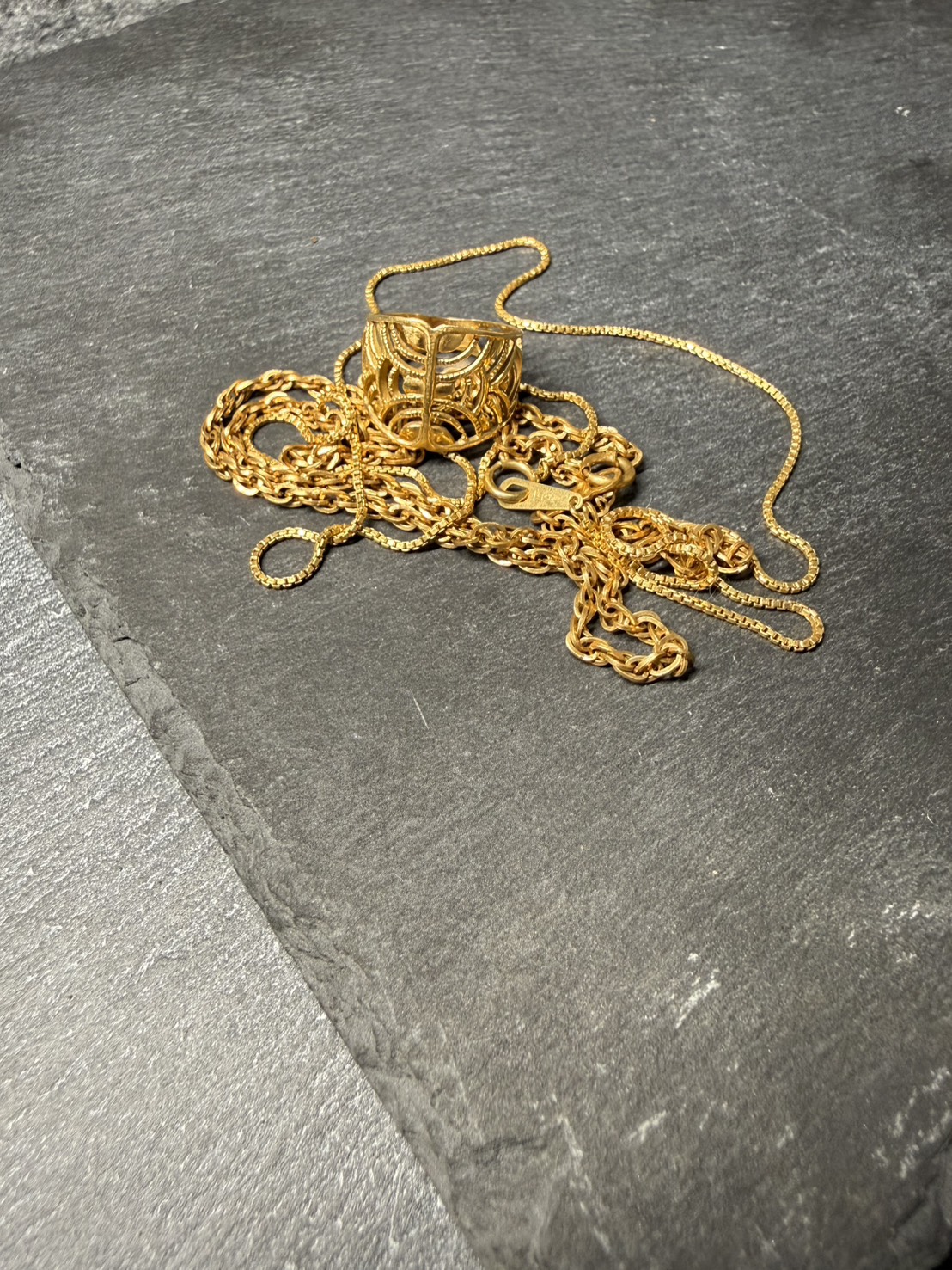 k18リング、ネックレスお買取りさせていただきました！！