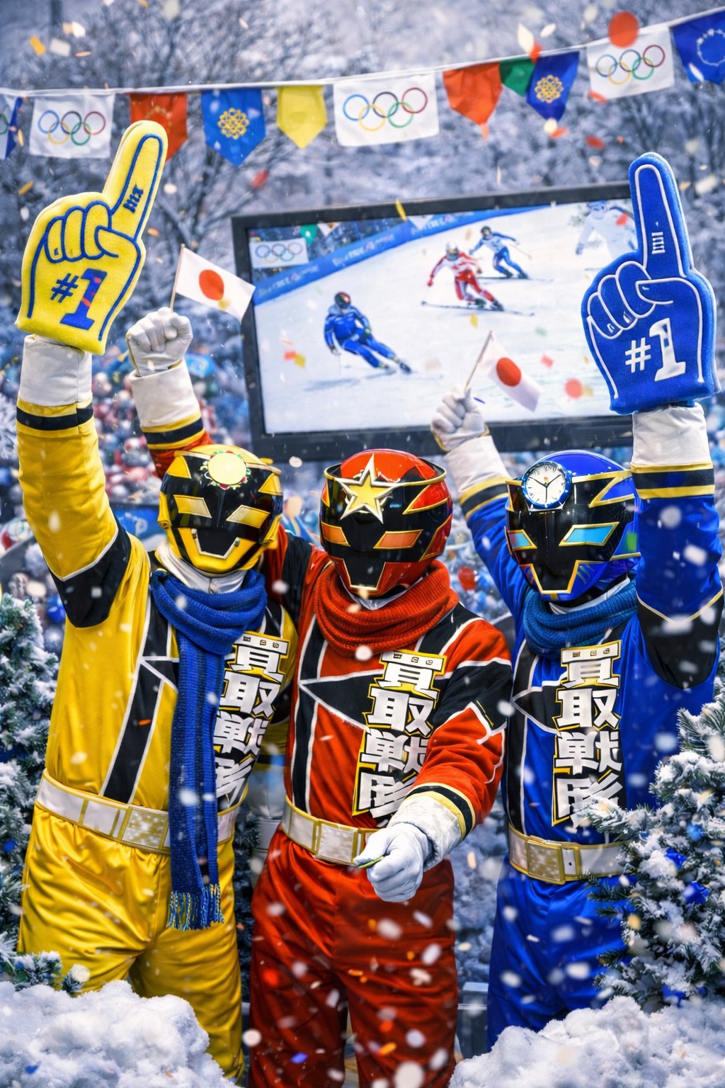 オリンピックの熱気⛷️