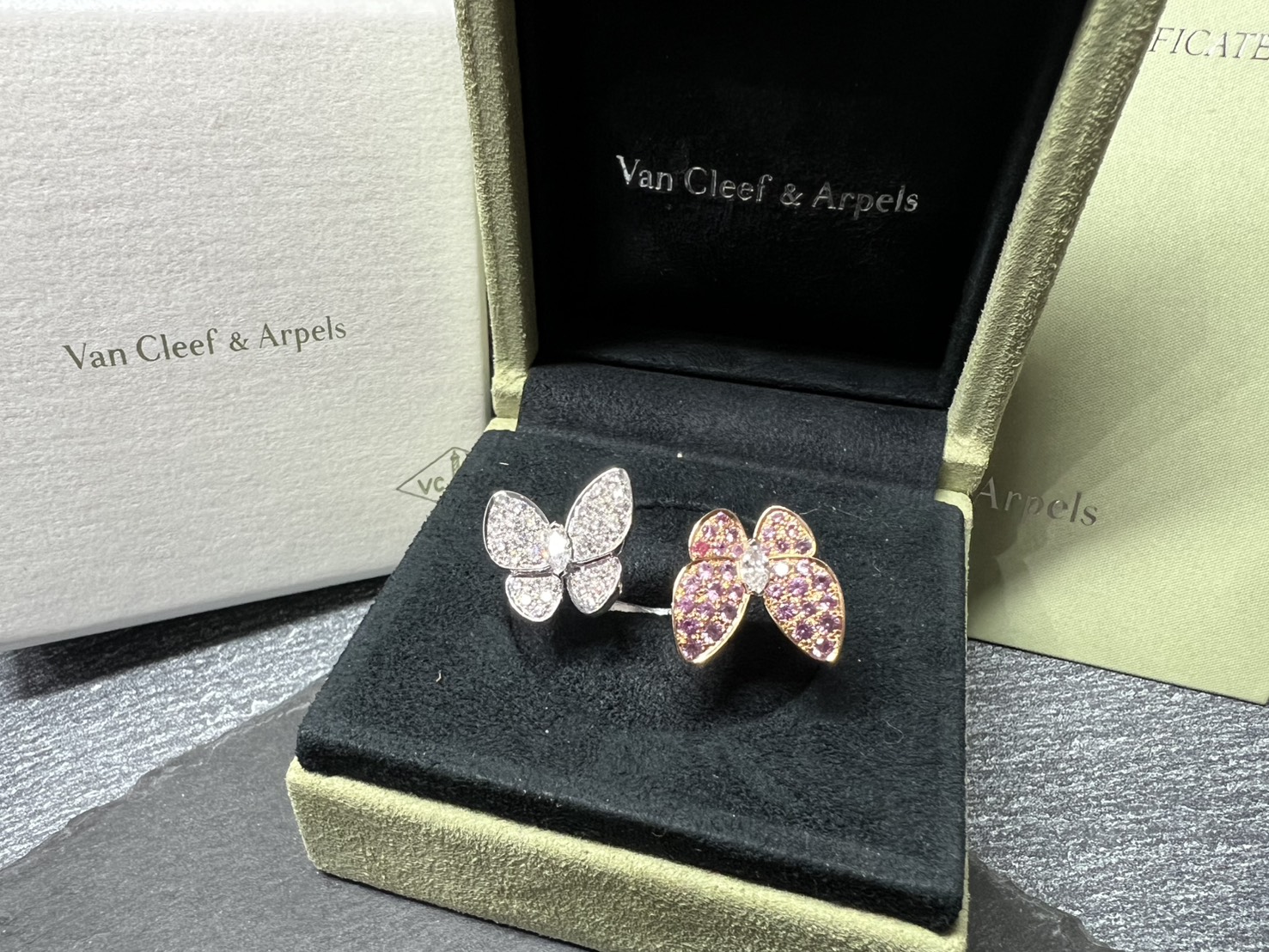 ヴァンクリのかわいいリング お買取りさせていただきました！