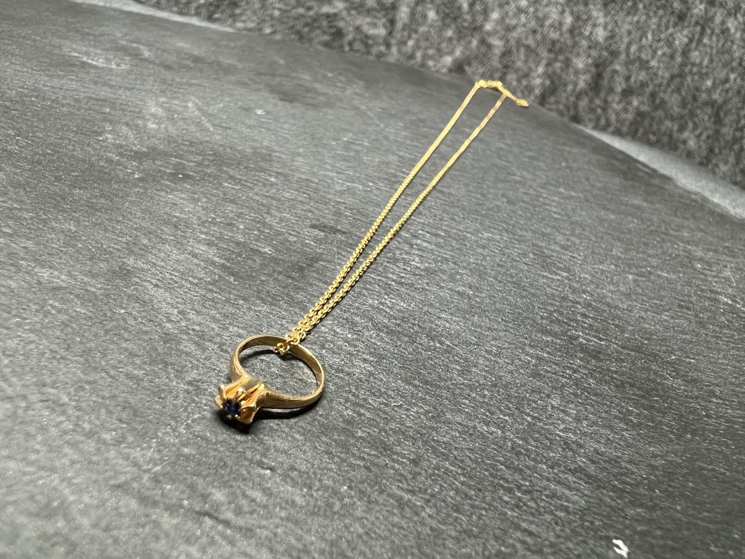 K18 ネックレスとトップをお買取りさせていただきました！