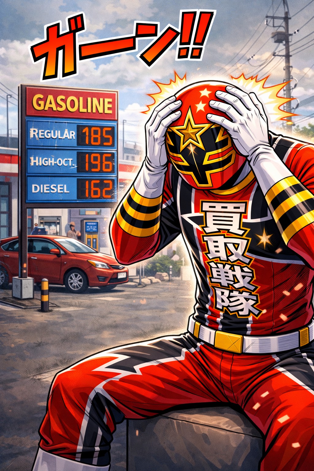 ガソリン高騰⛽