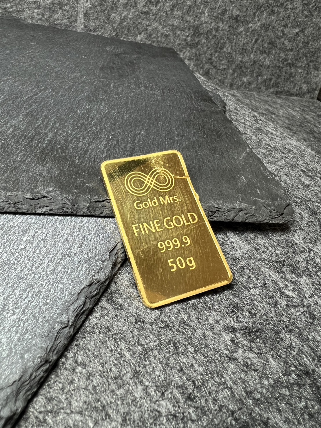 インゴット50gをお買取りさせていただきました！