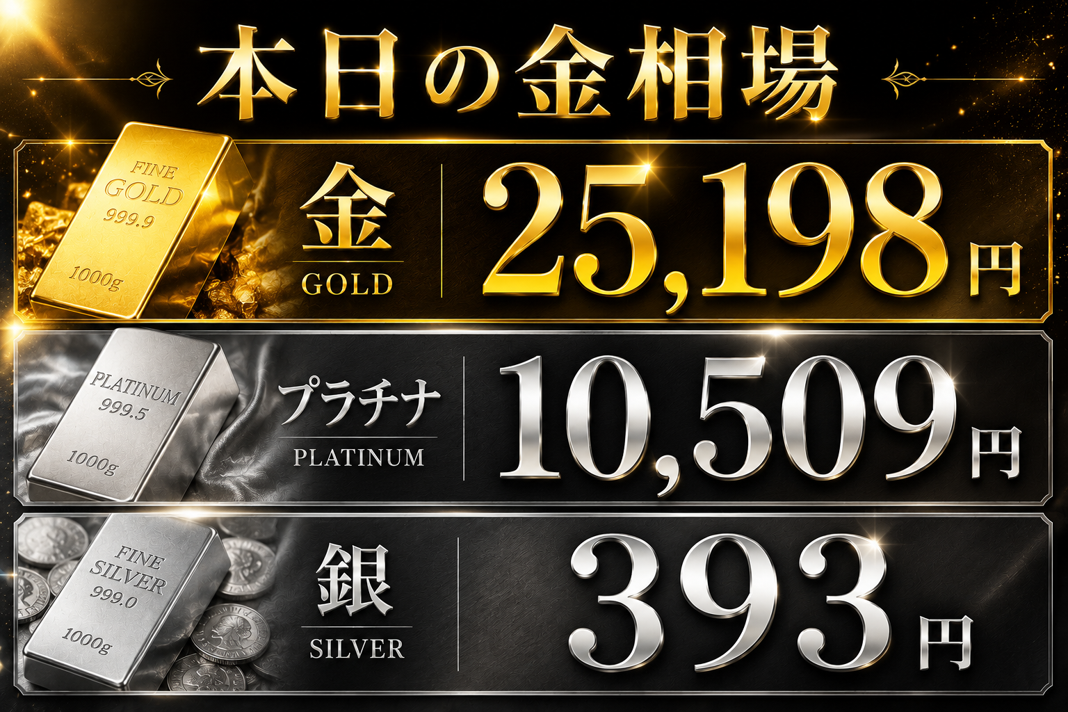 2026年5月24日 金相場