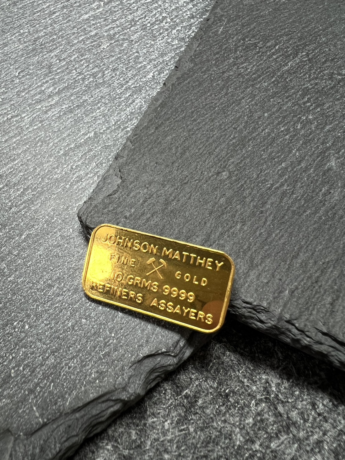 ジョンソンマッセイのインゴットをお買取りさせていただきました！
