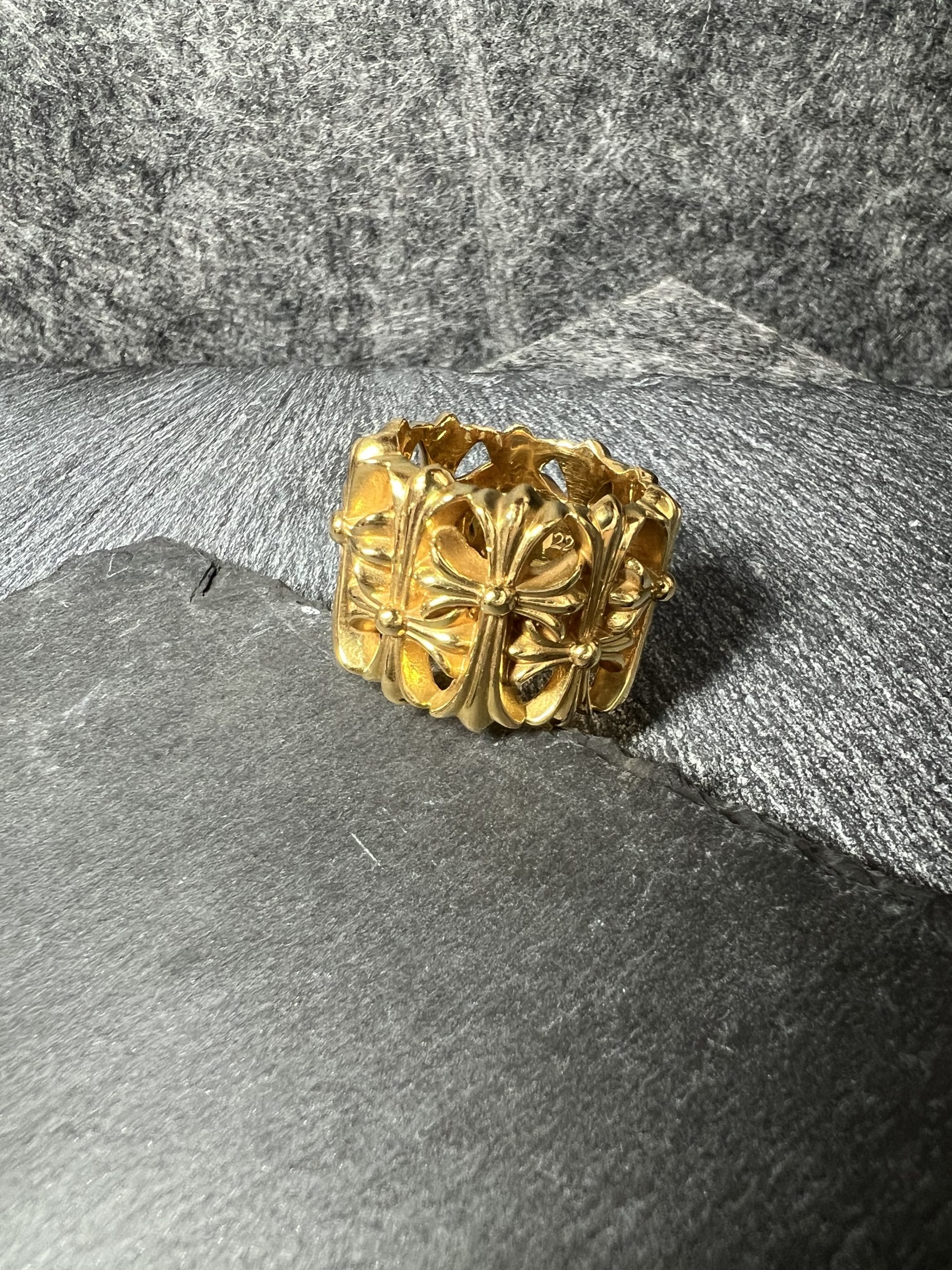 クロムハーツ 金のリングをお買取りさせていただきました！