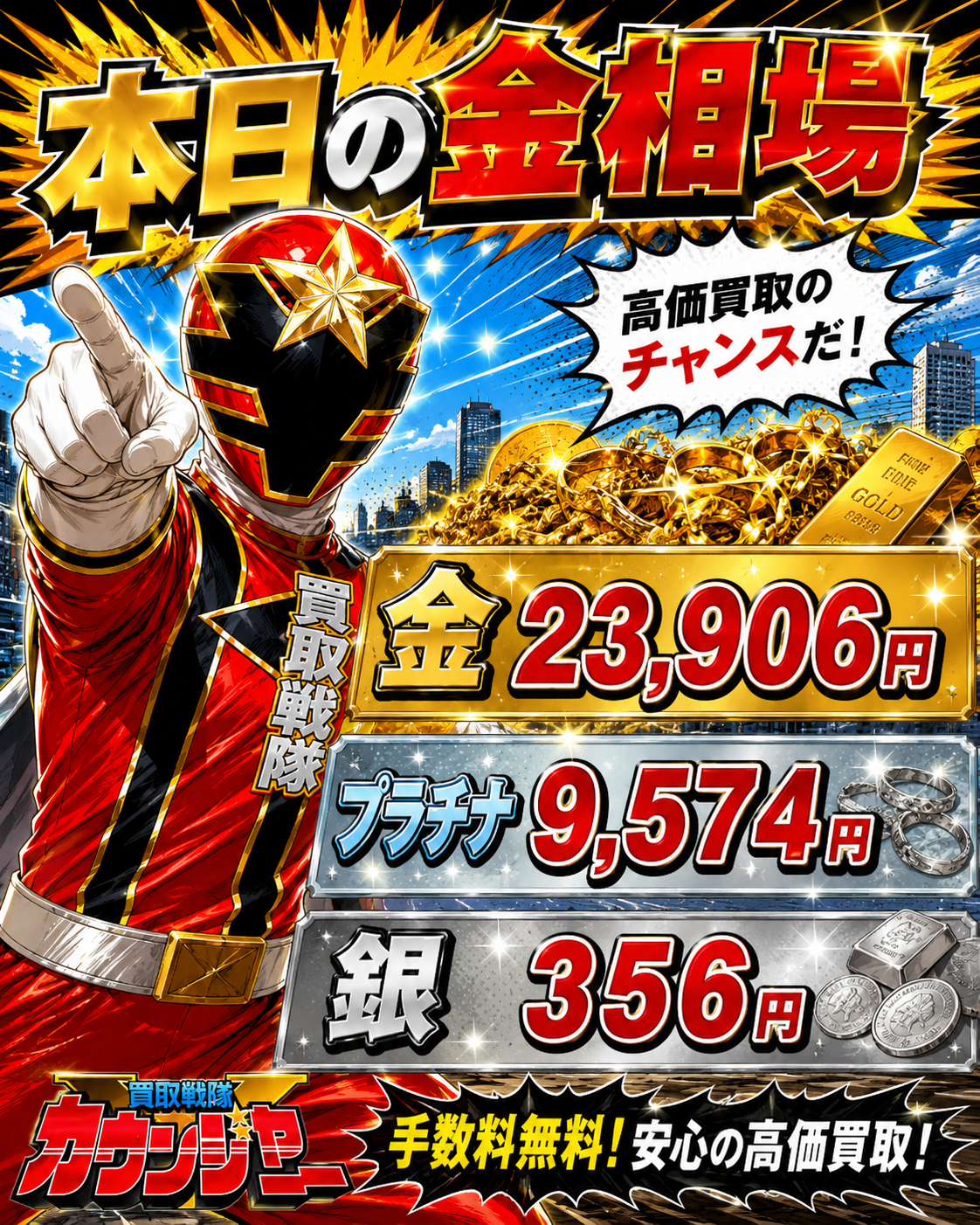 2026年7月27日 金相場
