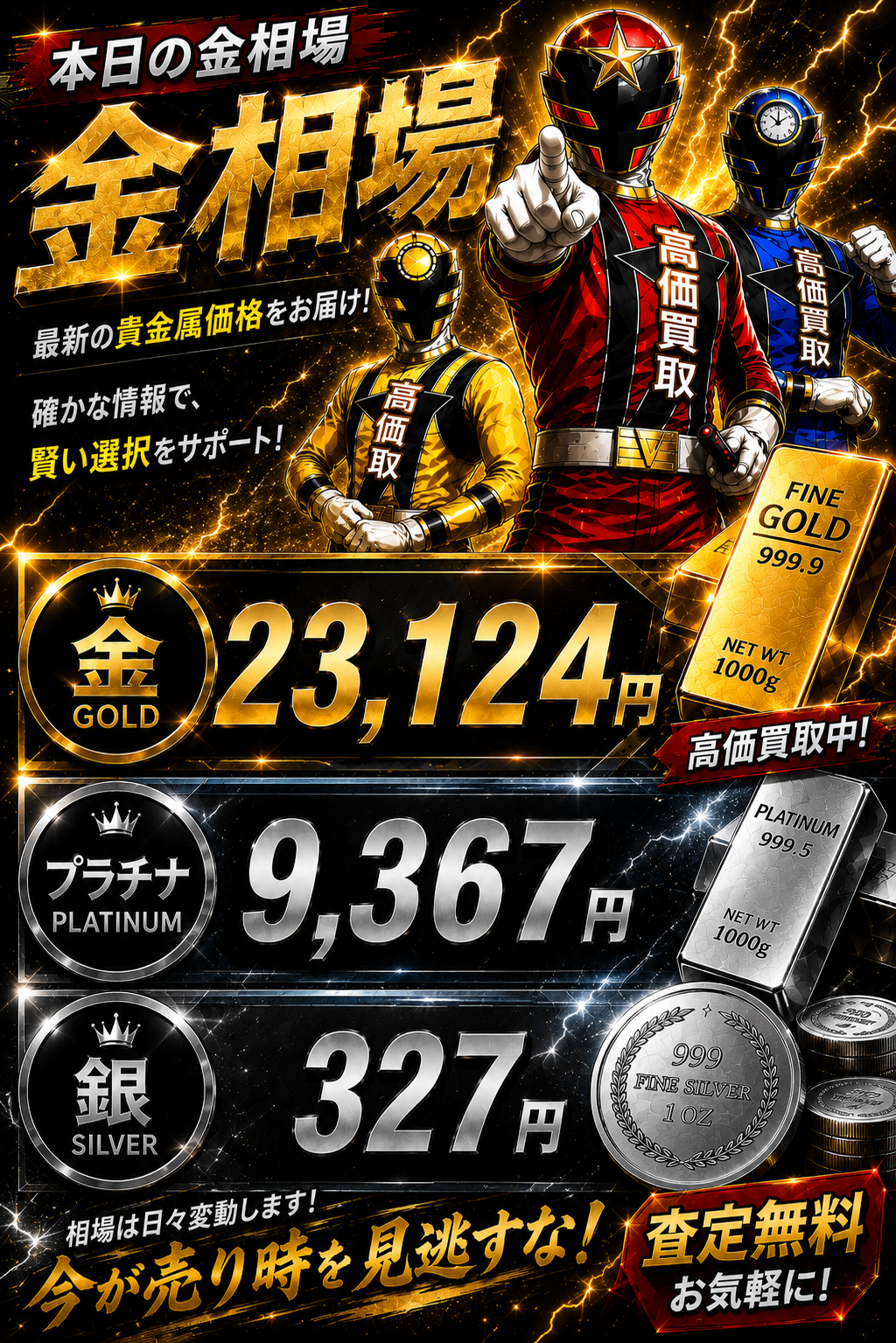 2026年7月16日金相場！！