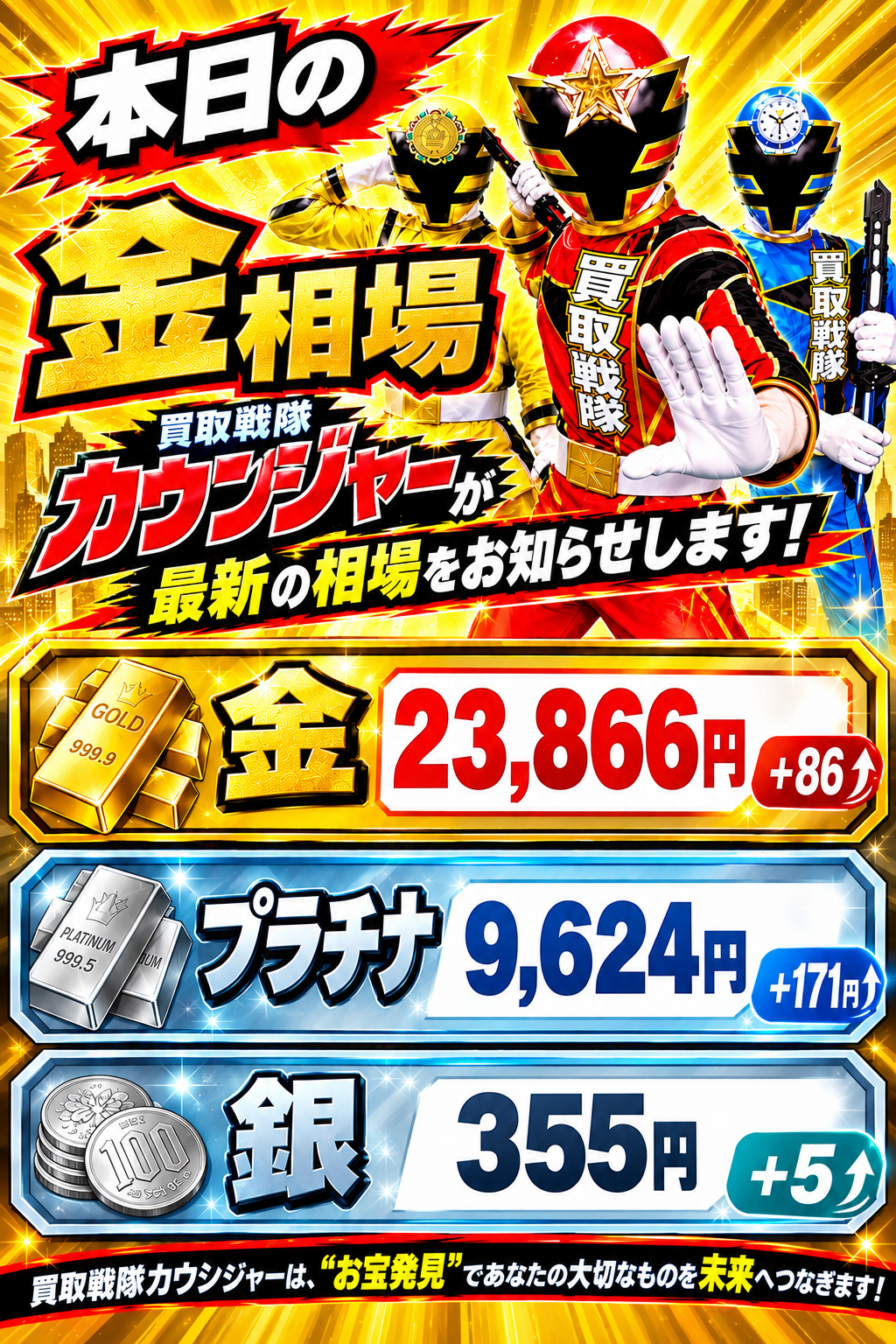9月24日の金相場！！！！