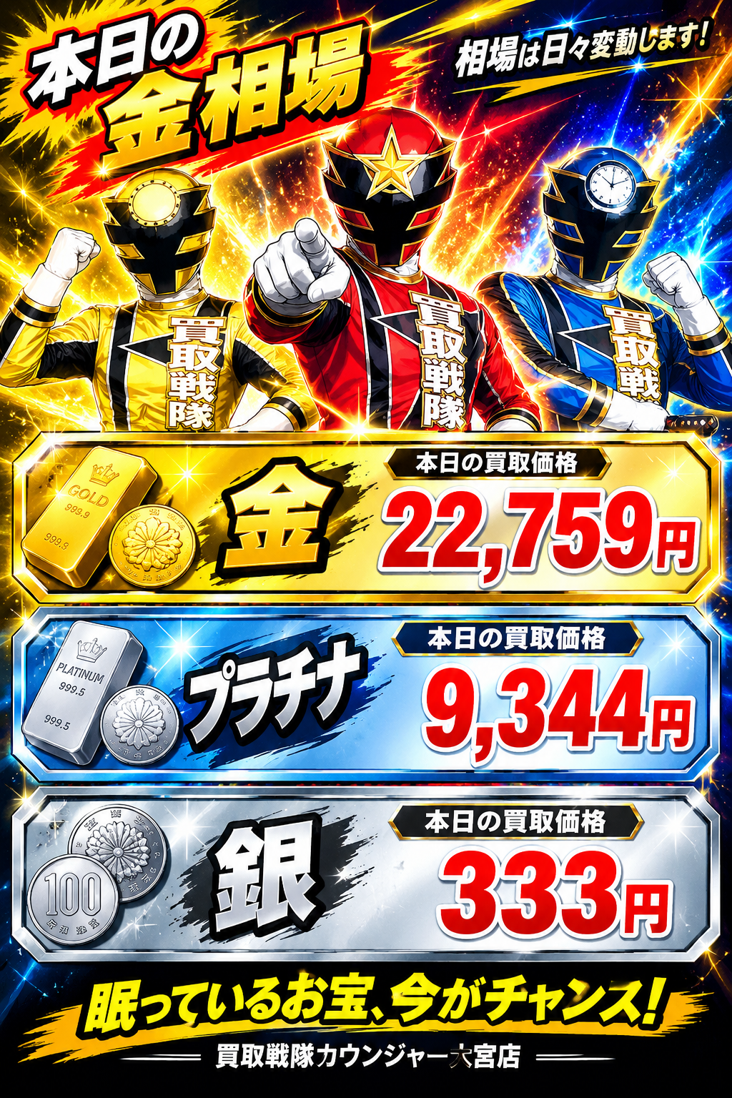 2026年9月29日 金相場