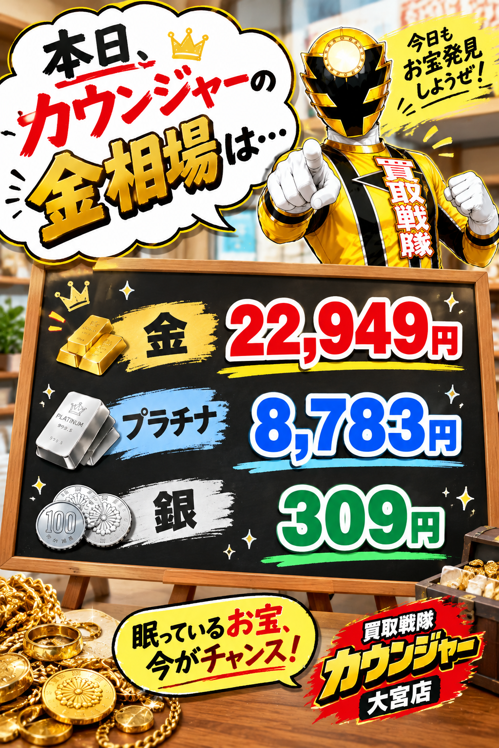 2026年10月15日 金相場