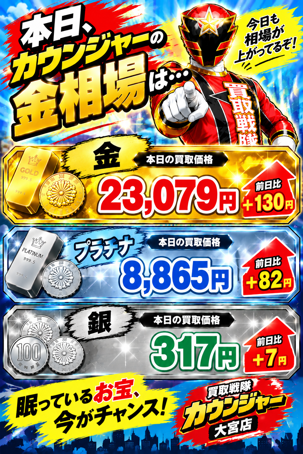 2026年10月18日 金相場