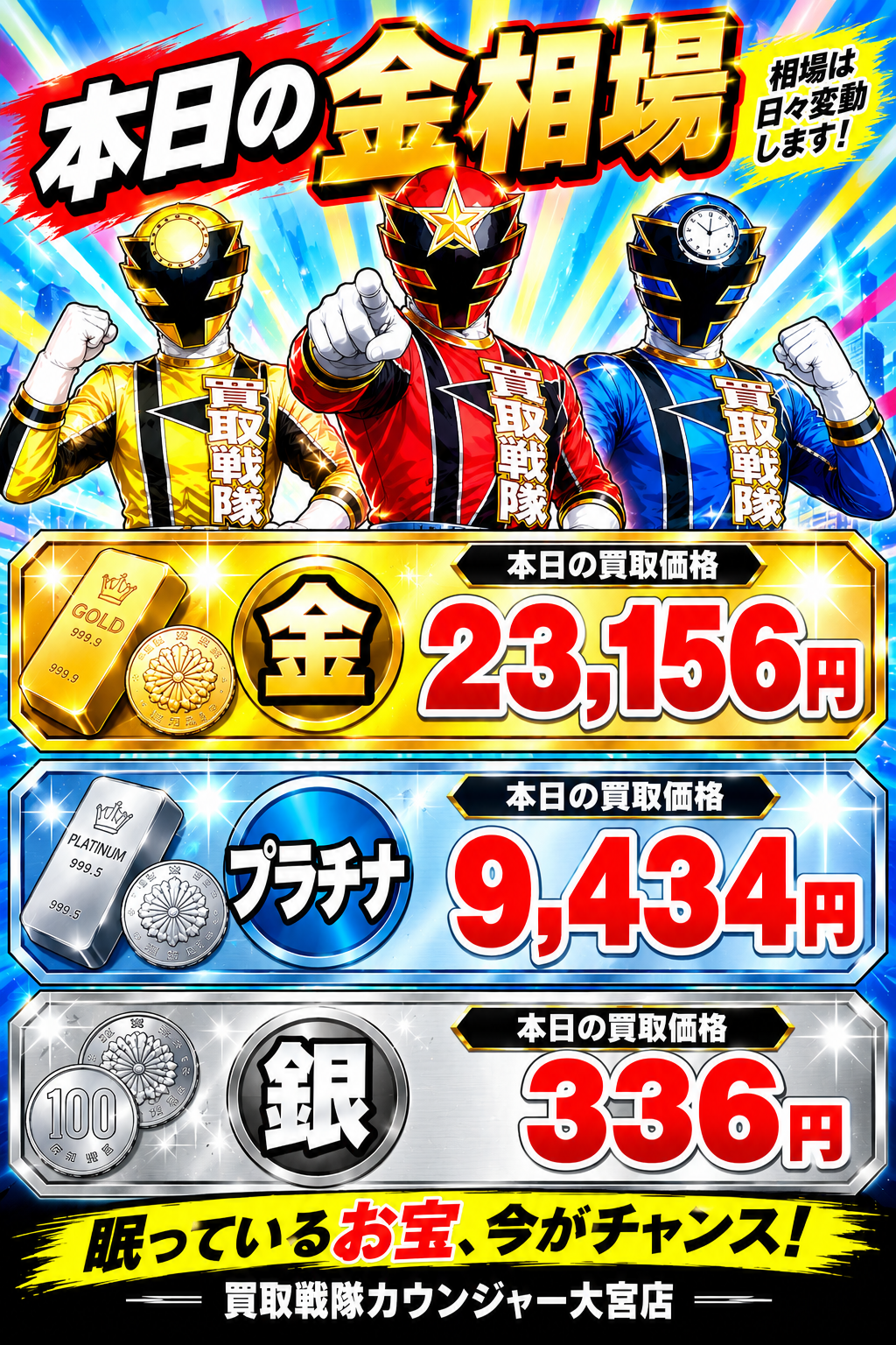 2026年10月4日 金相場